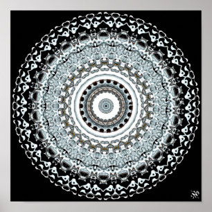 Póster Monstruos de Mandala 2
