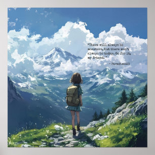 Póster monstruos (puerta 1057)