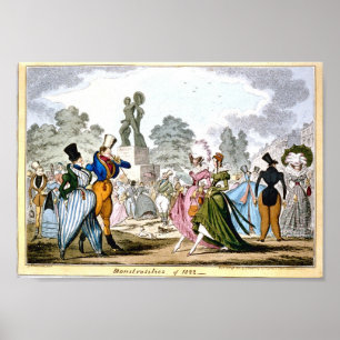 Póster Monstruosidades del poster 1822