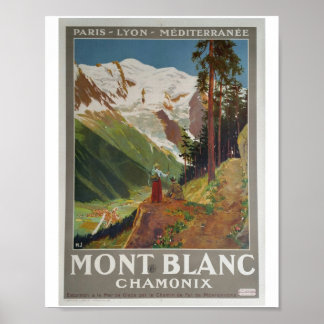 PÓSTER MONT BLANC