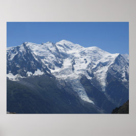 Póster Mont Blanc