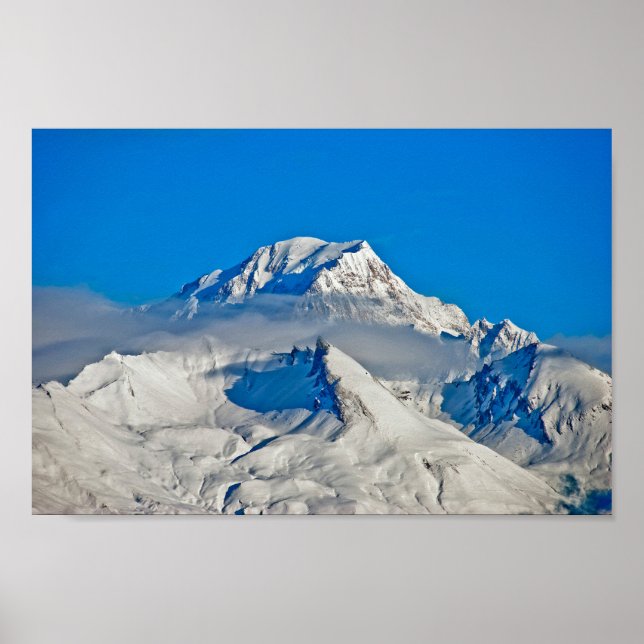 Póster Mont Blanc Les Arcs Alpes franceses Francia (Frente)