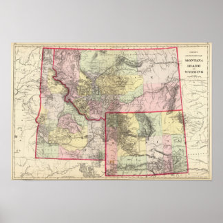 Póster Mont, Ida, Wyo