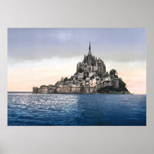 Póster Mont Saint-Michel