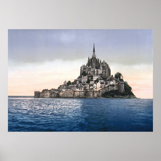 Póster Mont Saint-Michel (Frente)