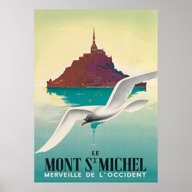 PÓSTER MONT ST. MICHEL (Frente)