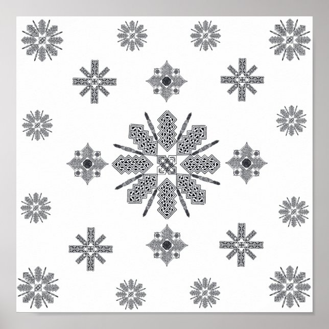 Póster Montaje celta (Frente)