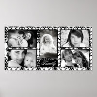 Montaje de 10"x20" 5 ranuras para familias persona