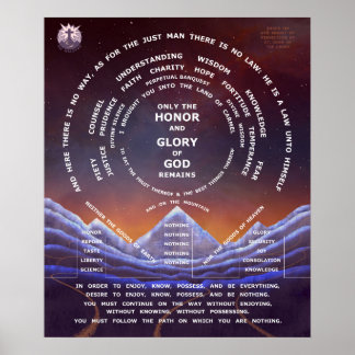 Póster Montaje de la perfección - 20 x 24