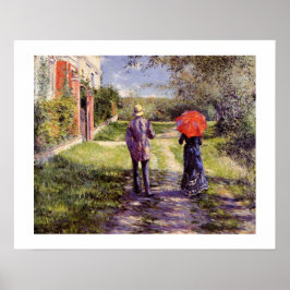Póster Montaje de químicos por Gustave Caillebotte Print