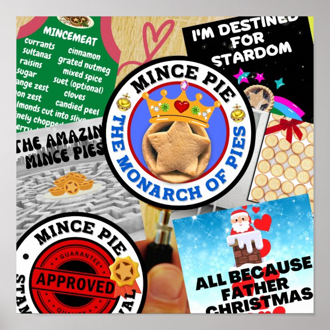 Póster Montaje de un príncipe bajo el vidrio de aumento (Frente)