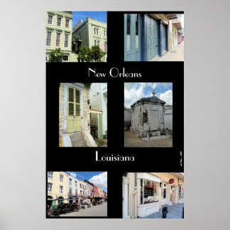 Póster Montaje en Nueva Orleans