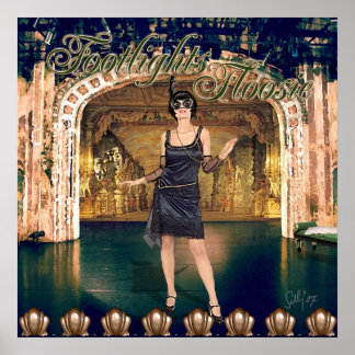 Póster Montaje flotante de los reflectores