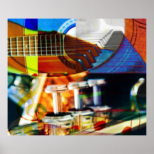 Póster Montaje musical (Frente)