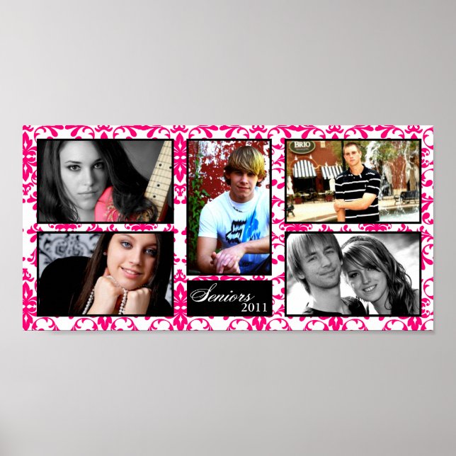 Póster Montaje personalizado para adultos mayores de 10"x (Frente)