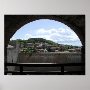 Póster Montalpuciano, Italia