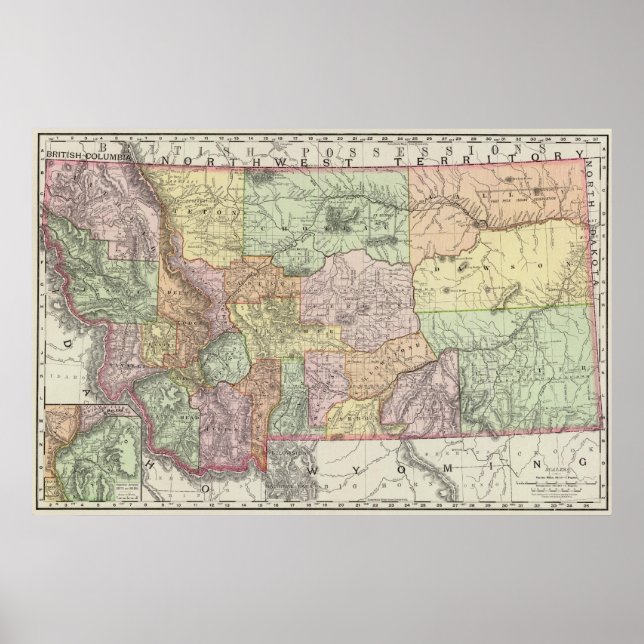 Póster Montana (Frente)