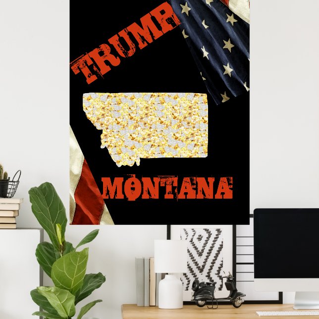 PÓSTER MONTANA  (Oficina en casa)