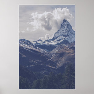 Póster Montaña 24x36