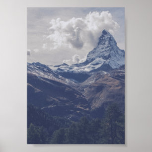 Póster Montaña 5x7
