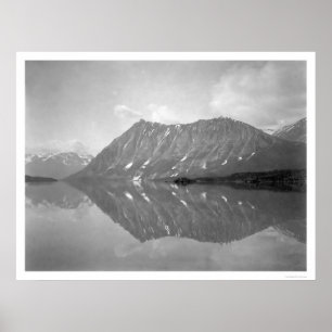 Póster Montaña Alaska 1925 de la catedral