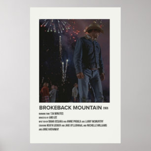 Póster montaña brokeback 2005