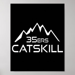 Póster Montaña Catskill 35er _1