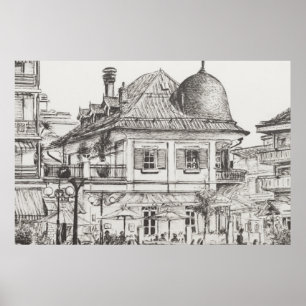 Póster Montana Crans-Montana Suiza 'Le Farinet'