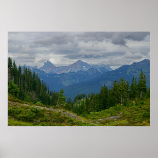 Póster Montaña de la cabra