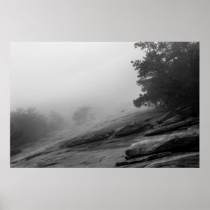 Póster Montaña de piedra, GA