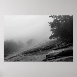 Póster Montaña de piedra, GA