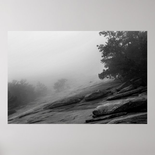 Póster Montaña de piedra, GA (Frente)