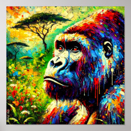 PÓSTER MONTAÑA GORILLA 2