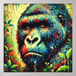 PÓSTER MONTAÑA GORILLA 7