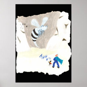 Póster Montaña Ice Wasp