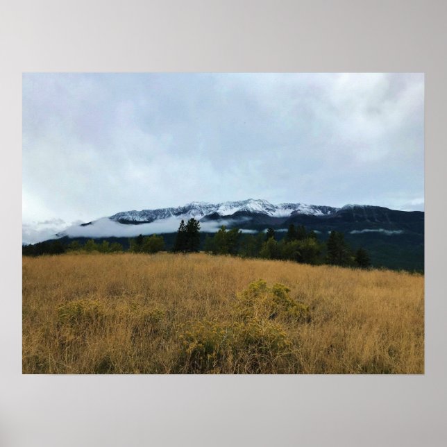 Póster Montaña Joseph Jefe, Oregón (Frente)