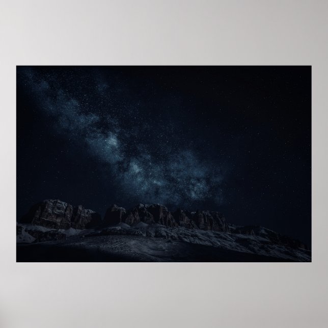 PÓSTER MONTAÑA MARRÓN (Frente)