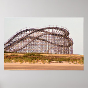 Póster Montaña rusa