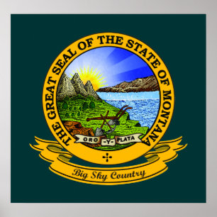 Póster Montana Seal