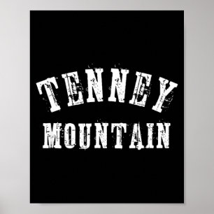 Póster montaña Tenney plymouth new hampshire esquí