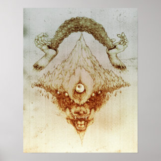 Póster Montaña Wolf