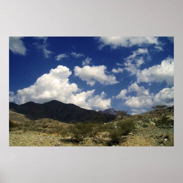 Póster montañas (Frente)