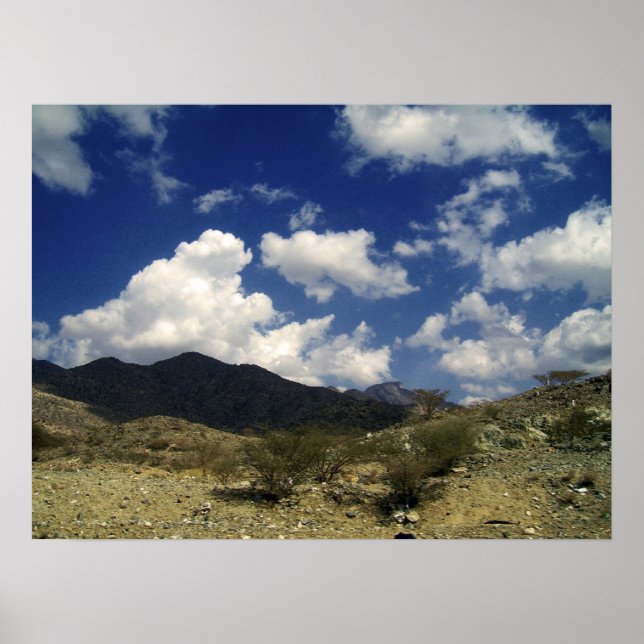 Póster montañas (Frente)