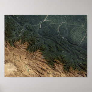 Póster Montañas Andes