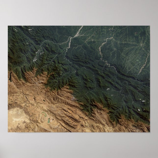 Póster Montañas Andes (Frente)