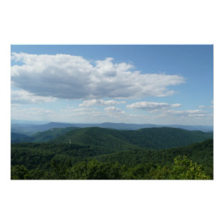 Póster Montañas Apalaches I Shenandoah