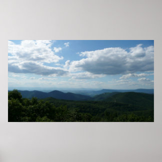 Póster Montañas Apalaches II Shenandoah