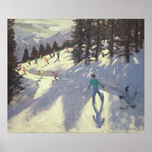 Póster Montañas austríacas 2004