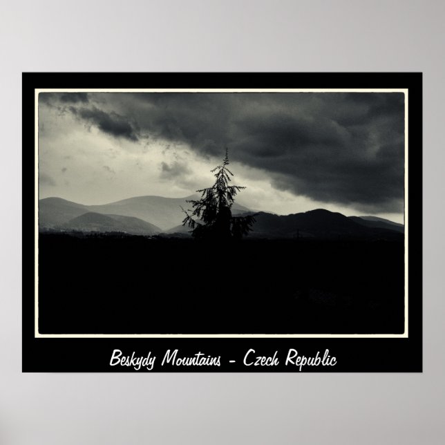 Póster Montañas Beskydy, República Checa (Póster) (Frente)
