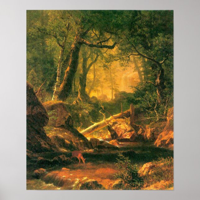Póster Montañas Bierstadt-White, New Hampshire 2 (Frente)
